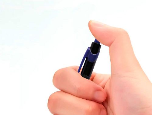 Esferografica q-connect retratil com grip 0,7 mm cor azul , Q-connect , 155086 , 57058310066737